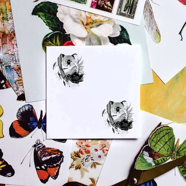 Koala Bear Rubber Stamp (Creator Uploaded)
