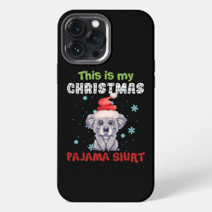 Koala Bear This Is My Christmas Pajama Shirt iPhone 13 Pro Max Case