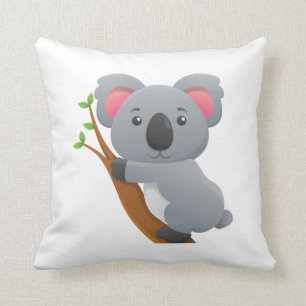 Koala Bear Throw Pillow