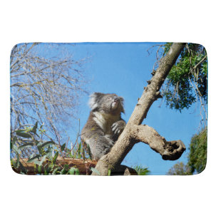 Koala Bear Time To Reflect On Life,  Bath Mat