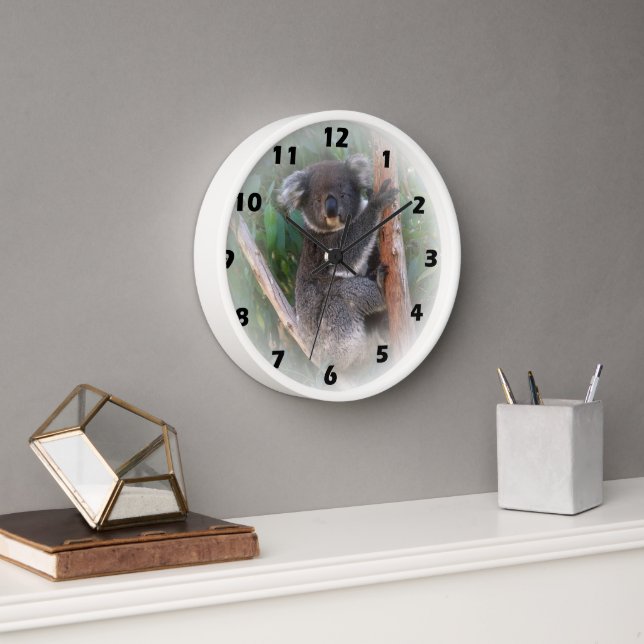 Koala Bear Wall Clock (Office)