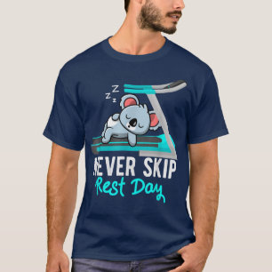 Koala Bear Workout Gym Treadmill Eercise Weightlif T-Shirt