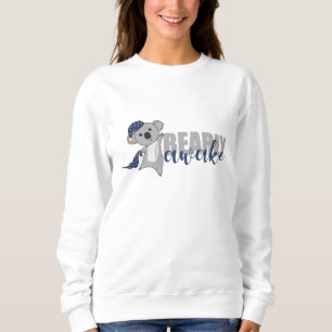 Koala Bearly Awake Cute Koala Bear Teddy Sweatshirt