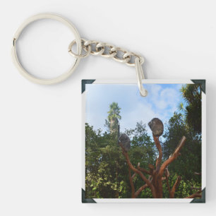 Koala Bears Asleep In Trees, Keychain