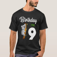 Koala Birthday 9th Girl 9 Year Old Koalas  Kids Bo