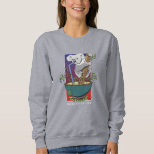 Koala Boire un Sweatshirt de thé à l'eucalyptus
