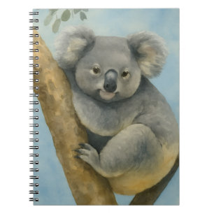 Koala Calm – Watercolor Wildlife Notebook
