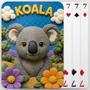 Koala Canopy Rise Modern KlayKoo Playing Cards