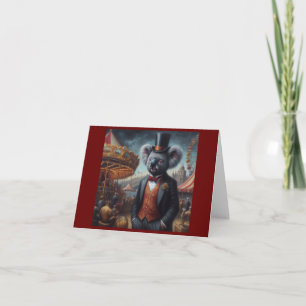Koala Carnival Card