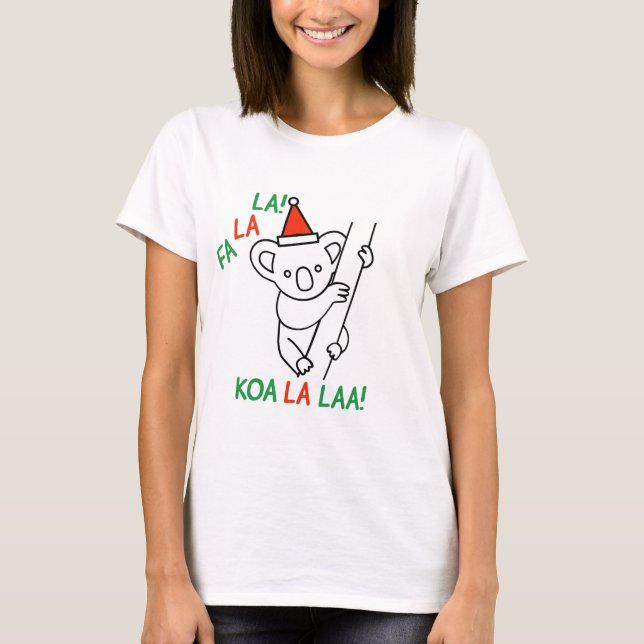 Koala Christmas Shirt (Front)