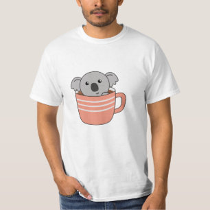 Koala Coffee Coffee Cup Cute Animals Koalas T-Shirt