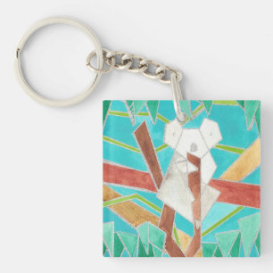 Koala dans l'arbre, Art abstrait original