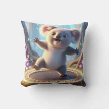 Koala dans le coussin des nuages