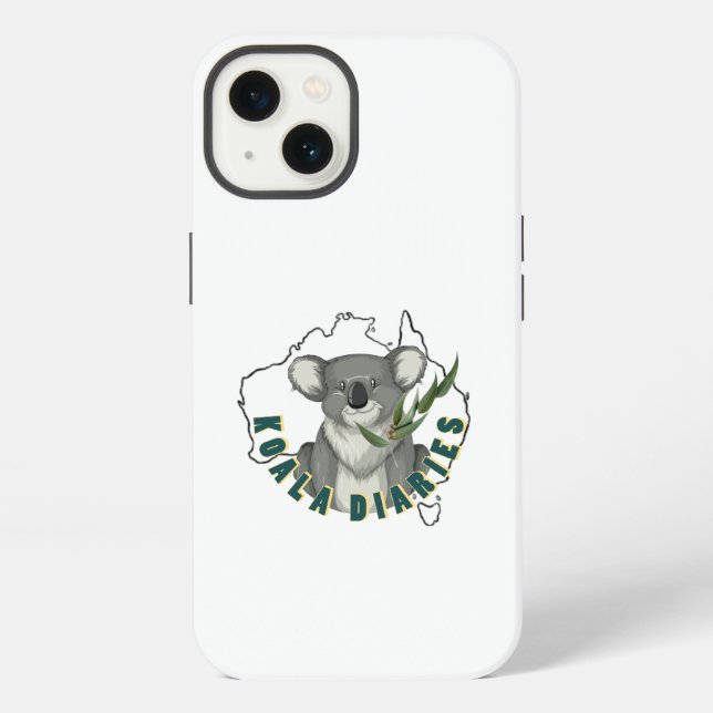 Koala Diaries iPhone / iPad case (Back)