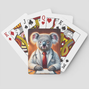 Koala Doctor Playing Cards