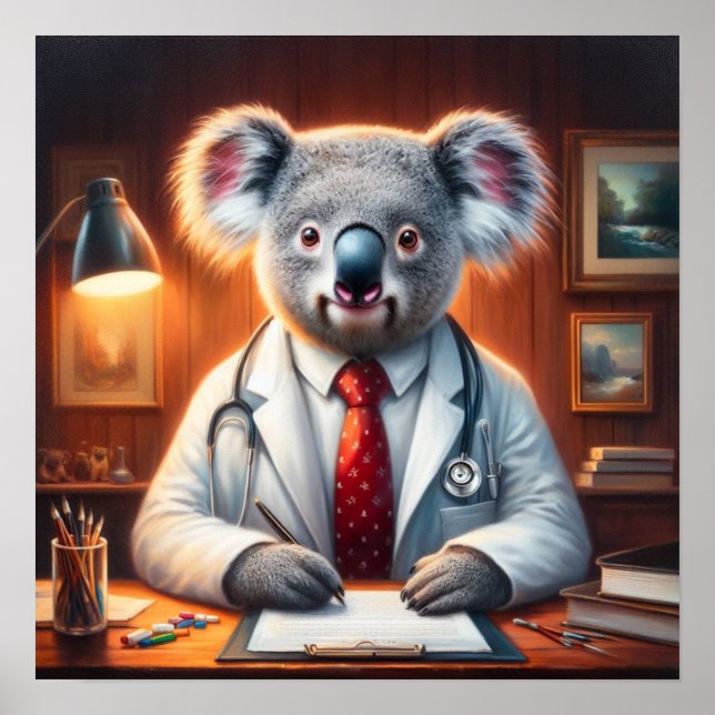 Koala Doctor Poster (Front)