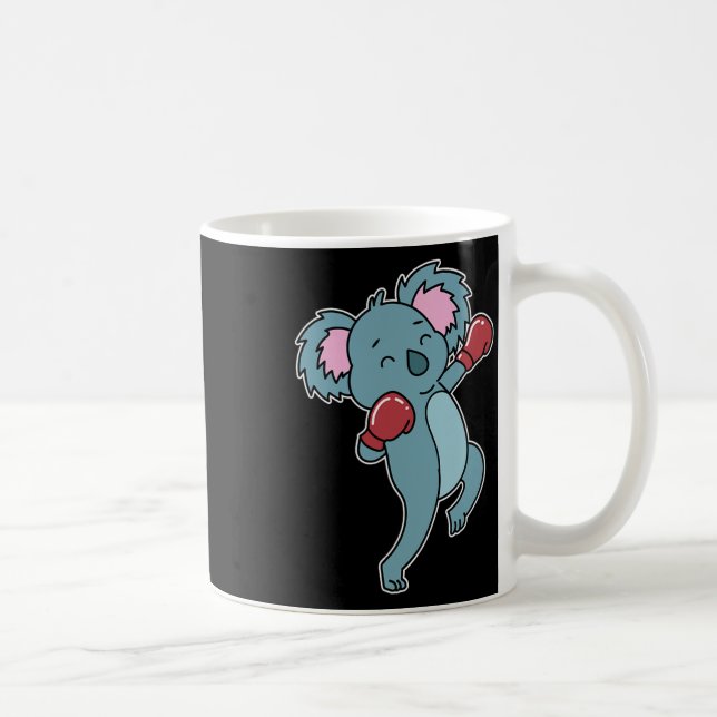 Koala Does Boxing  Coffee Mug (Right)