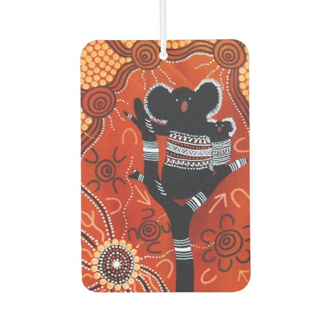Koala Dreaming Air Freshener (Front)