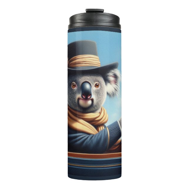 Koala Driving Thermal Tumbler (Front)