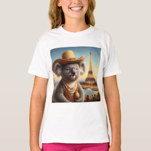 Koala Eiffel Tower T-Shirt