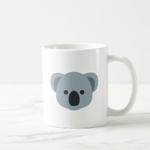 Koala emoji coffee mug
