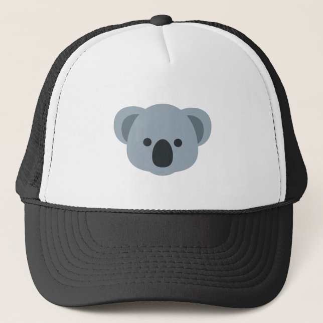 Koala emoji trucker hat (Front)