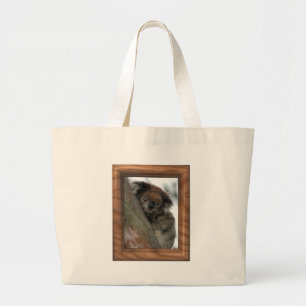 Koala - Energy Conservationist Extraordinaire! Large Tote Bag