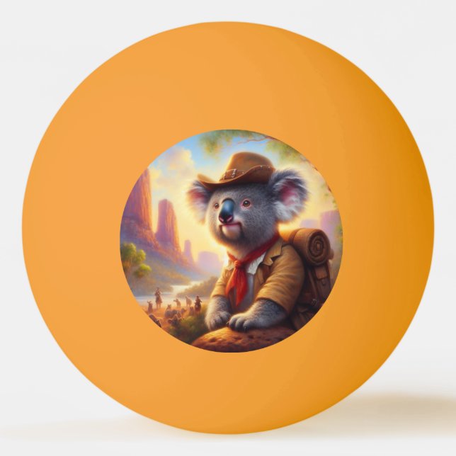 Koala Explorer Ping Pong Ball (Front)