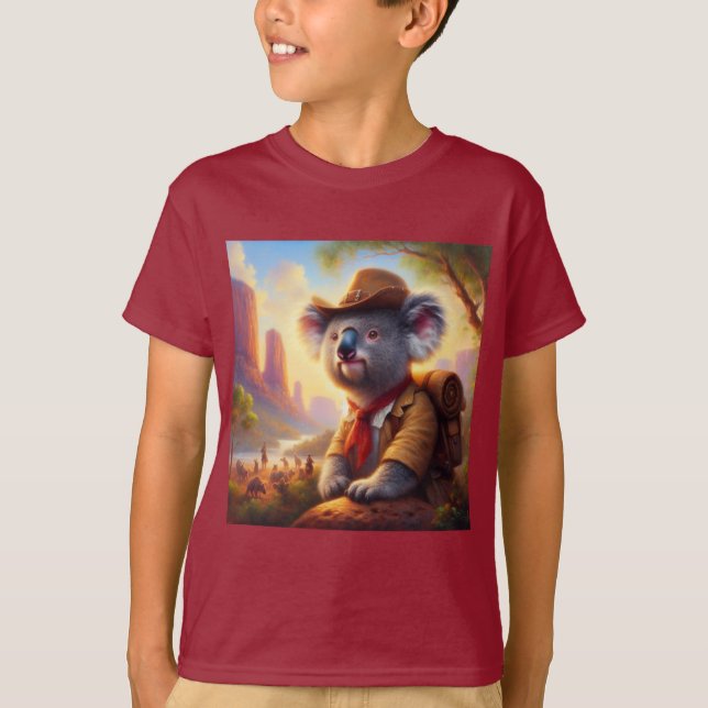 Koala Explorer T-Shirt (Front)