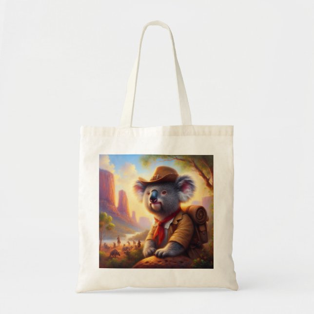 Koala Explorer Tote Bag (Front)