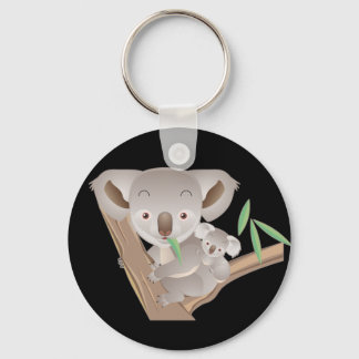 Koala Family Keychain