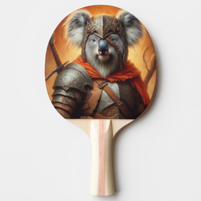 Koala Fantasy Warrior Ping Pong Paddle (Front)