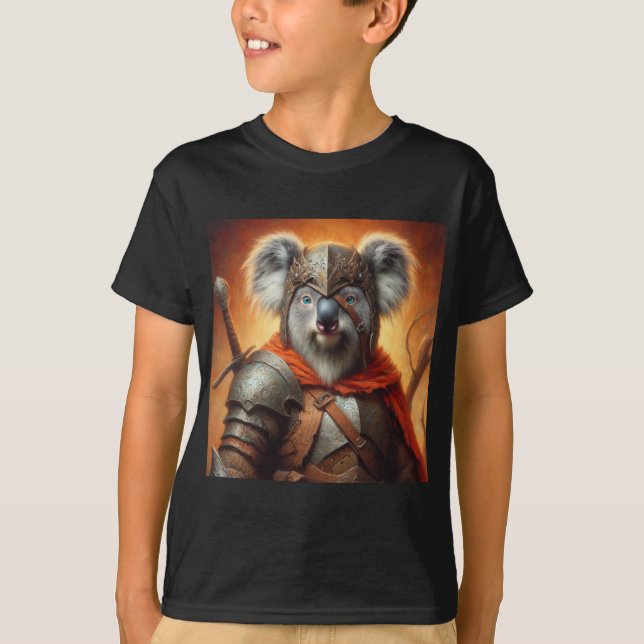 Koala Fantasy Warrior T-Shirt (Front)