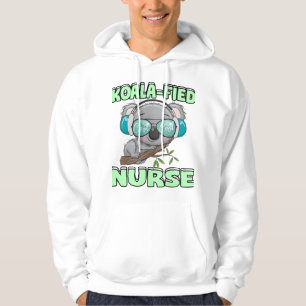Koala-fied Nurse  Hoodie