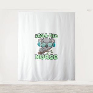 Koala-fied Nurse  Tapestry
