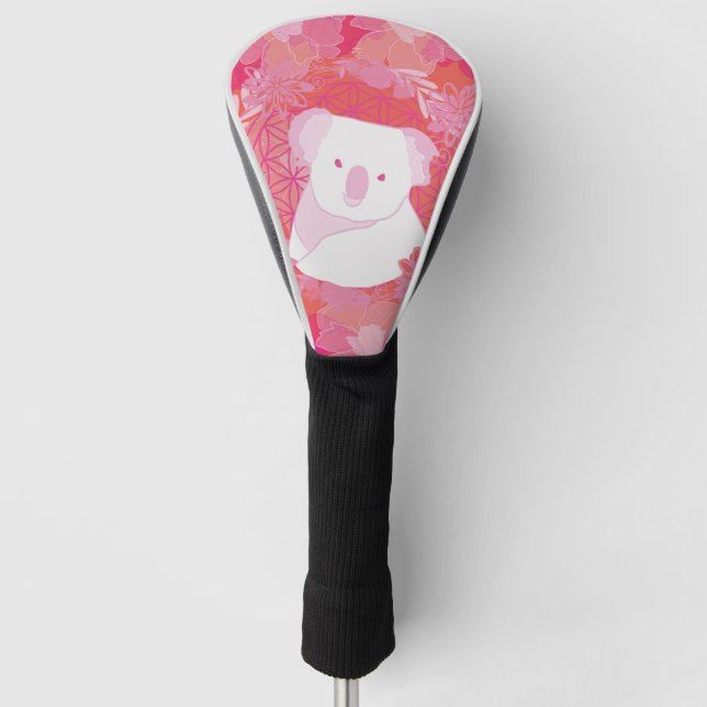 Koala Flower of life Golf Head Cover (Front)