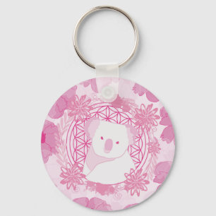 Koala Flower of life Keychain