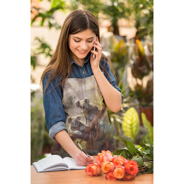 Koala Forest Dreams  Apron (Creator Uploaded)