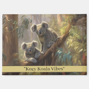 Koala Forest Dreams, custom Magnet