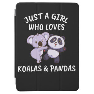 Koala Gift Women Panda Girls Cute Koala and Pandas iPad Air Cover