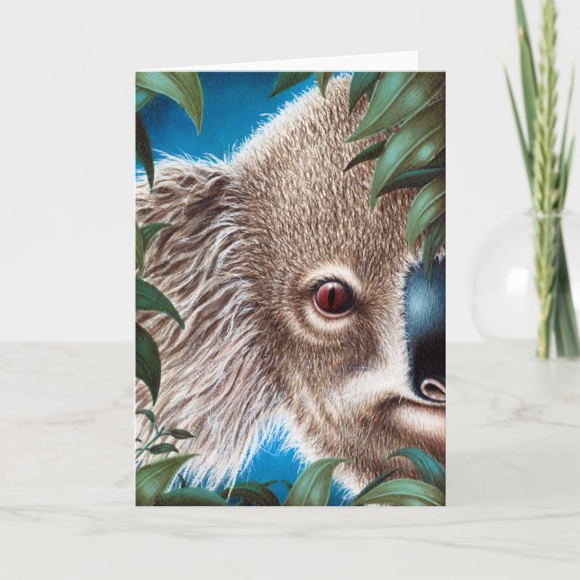 Koala Greeting Card (Front)