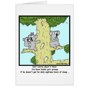 Koala grincheux