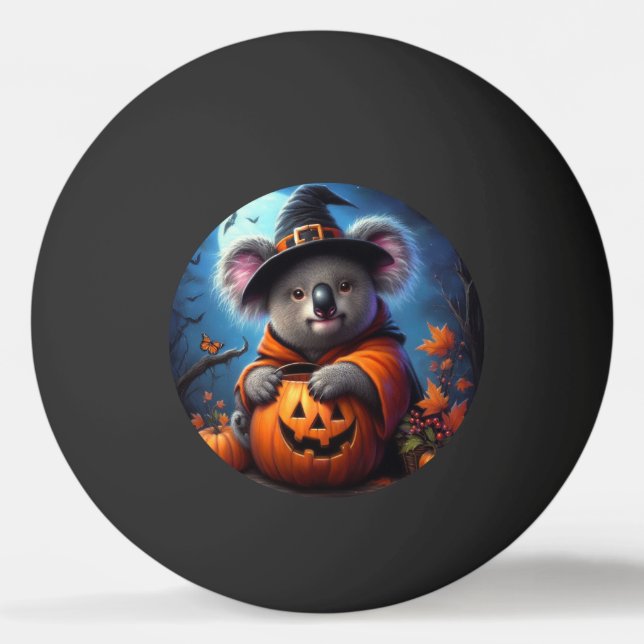Koala Halloween Costume Ping Pong Ball (Front)