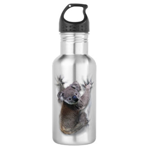 Koala Hang On Back Cute Bear Australia Animal 532 Ml Water Bottle