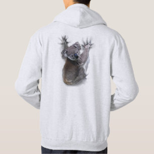Koala Hang On Back Cute Bear Australia Animal Hoodie