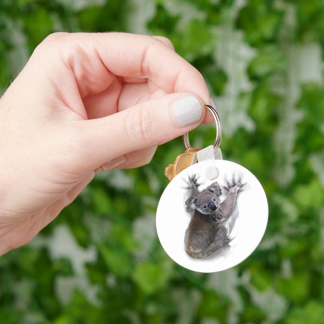 Koala Hang On Back Cute Bear Australia Animal Keychain (Creator Uploaded)