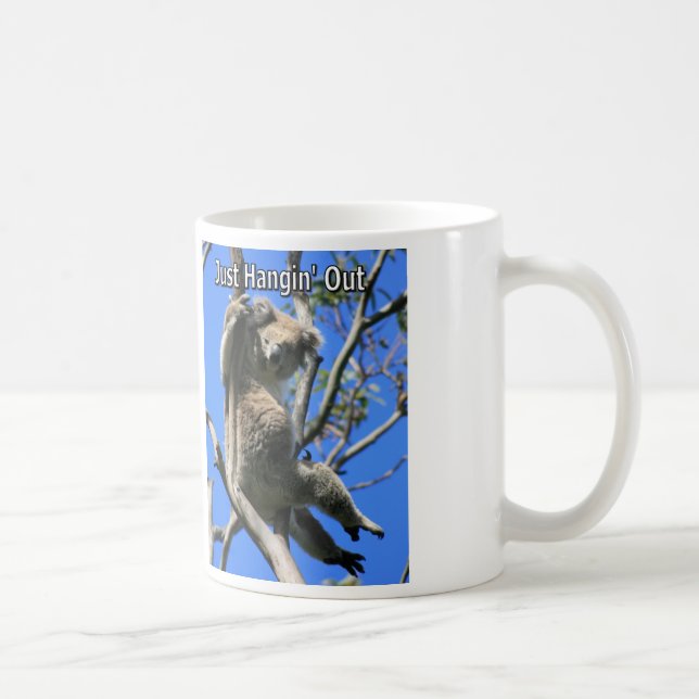 Koala Hanging Out in Australia Coffee Mug (Right)