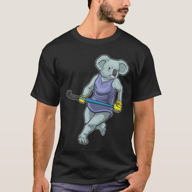 Koala Hockey Hockey stick T-Shirt (Front)