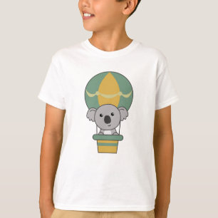 Koala Hot Air Balloon Rides Balloon Cute Koalas T-Shirt