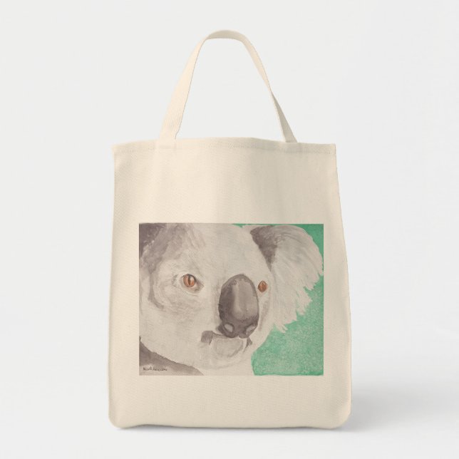 Koala I Grocery Tote Bag (Front)